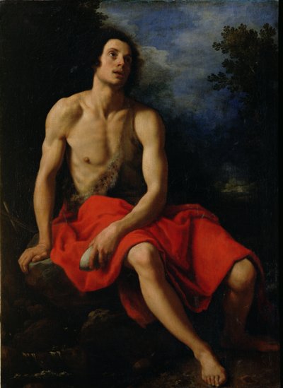 St. John the Baptist in the Desert by Cristofano Allori